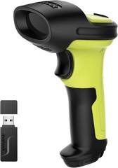 Inateck 2D Barcode Scanner, Wireless Bluetooth 2.4Ghz AI APP & SDK