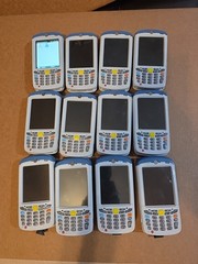 Lot of 12 Zebra MC55A0 Handheld Computer Barcode Scanners W/ Battery No Charger