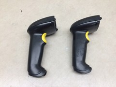 Lot of 2 WN6300 Barcode Scanners WoneNice 1D 2.4G Wireless W/ Accessories