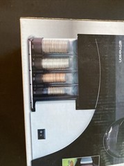 Emerson 4-Barrel Automatic Coin Sorter – Black New Open Box