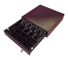 NEW POS Cash Drawer RJ11 5 Notes 8 Coins 46 x 14.5 x 46.5 cm Till Box with Keys