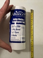 BuyRegisterRolls (5Rolls) Adding Machine Rolls 2 1/4″ X 150ft White Paper