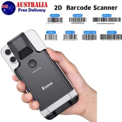 Eyoyo Phone Back Clip Barcode Scanner Bluetooth 1D 2D QR UPC EAN Code Scanner