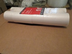 Office Depot 12 Count 1-Ply Bond White Paper Rolls New In Pack