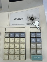 Sharp XE-A201 Cash Register w/ Cash Drawer Key Programmable – PARTS ONLY