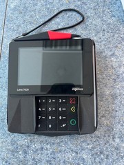 Ingenico Lane 7000 Credit Card Terminal with Stylus, Power, Cable