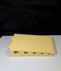Coin Change Bank Sorter Holder MMF Industries 221-4777 VTG Hard Plastic Made USA