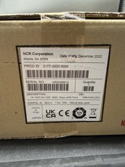 NEW in box NCR 2177-3000-9090 Cash Drawer 16″ NCR 24V HSR, 5B5C Black w/SS Front