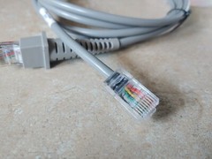 Datalogic Scanner Cable For Verifone Ruby 2, CI, C18 Topaz, XL COM8 RJ50 to RJ45