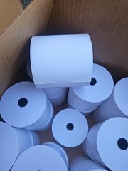 4″ X 365′ HW Thermal Paper Rolls Case of 18 core is 3/4″ For POS Register Tape
