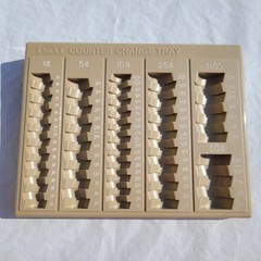 PM Company Coin Counter Change Tray 9.75” X 7.5” Vintage Tray Only