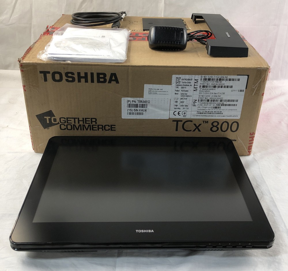 Toshiba TCxDisplay – Touch Screen Display – 6149-B1T – 15.6″
