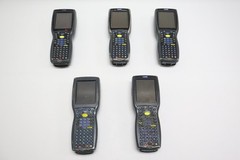 Lot of 5 Honeywell LXE MX7 Handheld Barcode Scanner Terminal – Parts Only