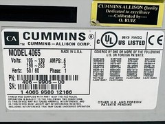🔥Cummins JetScan 4065 Bill Currency Counter Fully Reconditioned 1 YR WARRANTY⚡️