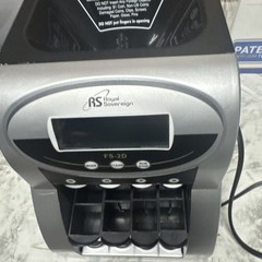 Royal Sovereign FS-2D Coin Counter 2 Row Digital Display Not Working