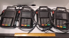 4 Units Ingenico Lane 5000 Credit Card Reader NFC Payment Terminal UNTESTED