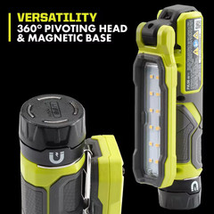 USB Lithium Inspection Light Kit with 2.0 Ah Battery and Charging Cable with USB