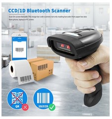 Netum NT-1228BC Bluetooth Wireless Barcode Scanner New Open Box