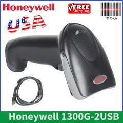 Honeywell 1300G-2USB 1D Wired Handheld USB Barcode Scanner Reader w/ Cable USA