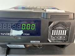 Nadex CR360 Cash Register, 4700 Lookups 50 Dept, Clerks – NO KEYS
