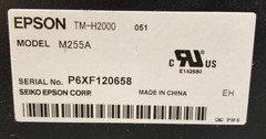 Epson TM-H2000 Dual-Function Printer (As Is, Unit Only)