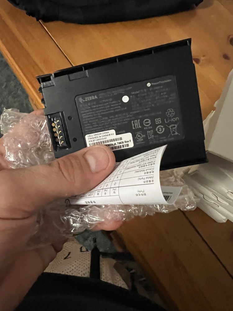 Zebra TC51 Li-Ion Handheld Mobile Computer Battery – BTRY-TC51-43MA1-01