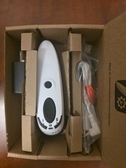 Socket Mobile DuraScan D750 Bluetooth Barcode Scanner Open Box White