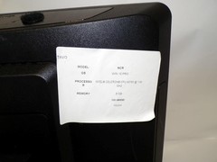 NCR 7761-3100-0000 Celeron N3160 1.6GHz 8GB RAM 120GB SSD Touch Dual Screen