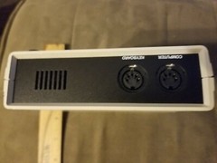 American Microsystems Bar Code Scanning System Microscanner Box Only No Wand