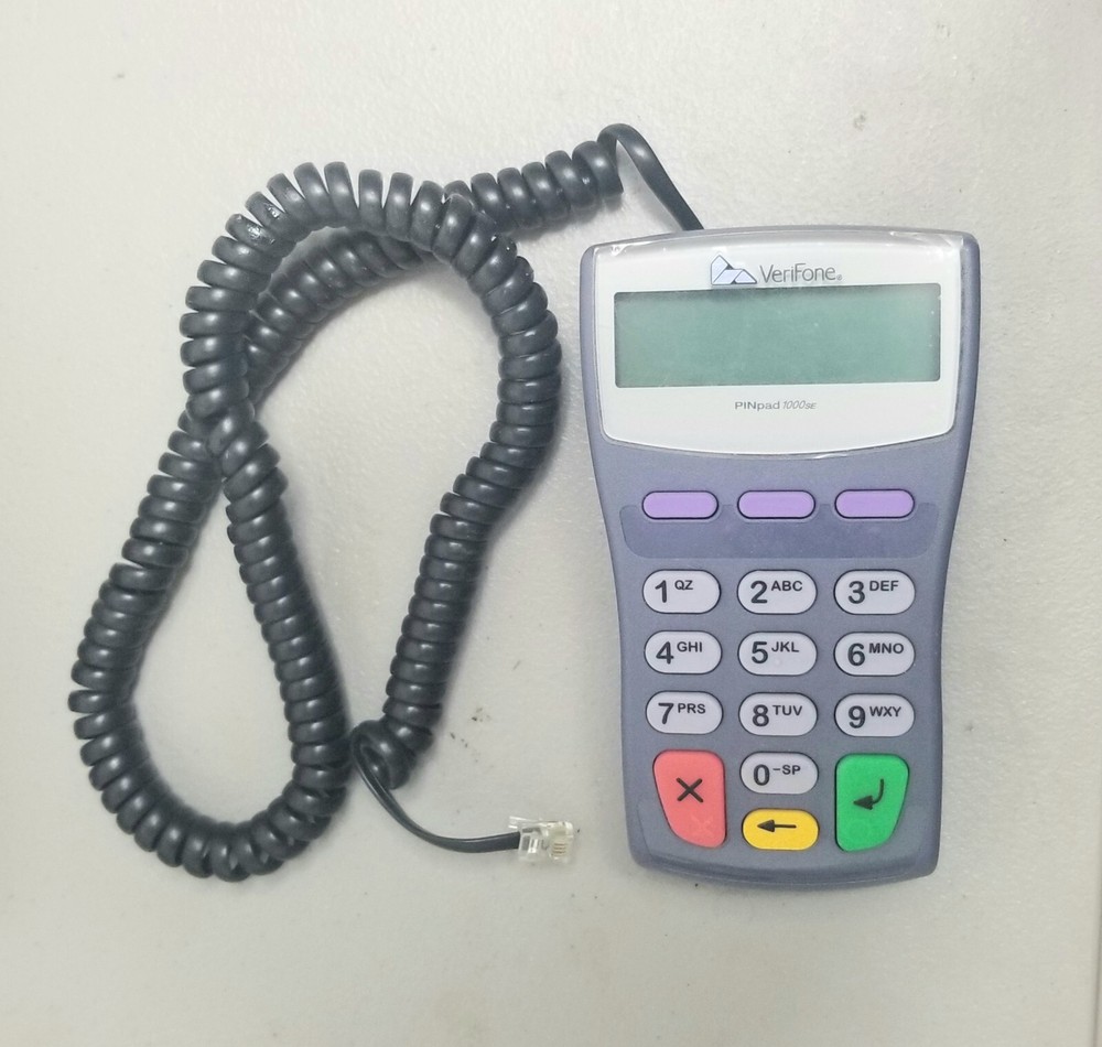 VeriFone 1000SE Pin Pad for Credit/Debit Card Processing Terminal