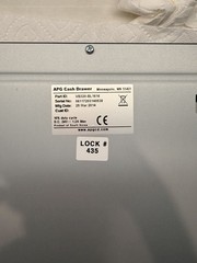 MMF 225-1516442-04 Cash Drawer – Black