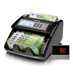 AL1000 Money Counter, UV/MG/IR/DD Counterfeit Detection, Value Counting & Bat…