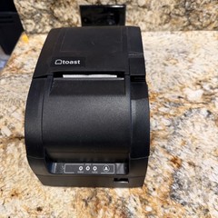 Toast POS Impact Kitchen Receipt Printer – Model TKP300 w/Power Cord – Working