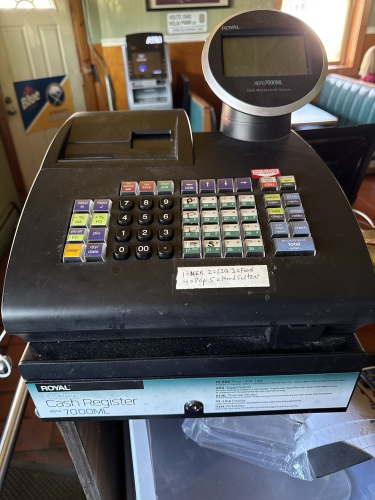 Royal Alpha 7000ml Cash Register