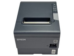 Epson TM-T88V POS Compact Thermal Receipt Printer USB Serial w/ Adapter TESTED