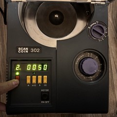 SCAN COIN SC-302 COMMERCIAL COIN COUNTER