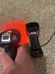 Honeywell Granit 1991ISR-3 Wireless Barcode Reader w/ Base Battery