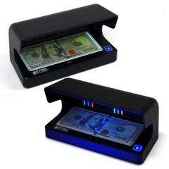 Portable Counterfeit Money Detector Machine with UV Light – Rechargeable Bill Ch