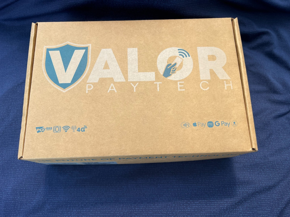 Valor Paytech VEGA3000 4G Android POS Credit Card Payment Terminal – NEW in BOX