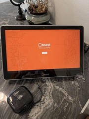 Toast Flex TT200 POS System Single Display w/ Power Supply/Tap To Pay/ Stand