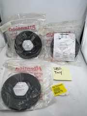 3 Packs of 4 Black Replacement Gasket XC2226BK for Euro EZ-Fit