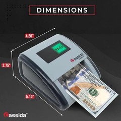 Cassida InstaCheck Counterfeit Money Detector Quick Authenticity Check