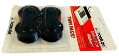 Porelon PR 511 Black/Red Twin Spool Calculator Ribbon Twin-Pack Universal 1996