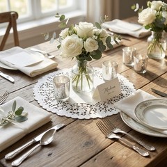 100 White Paper Lace Doilies, Round, Thick and Sturdy, Made in Canada – Ideal…