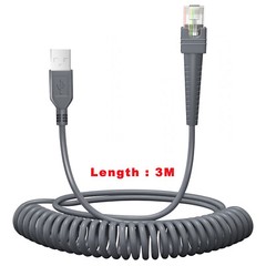 3M-9.84ft Scanner Cable For Zebra DS9908 STB4278 LI4278 USB A to RJ45 Cable