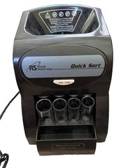 Royal Sovereign Quick Sort Electric Coin Sorter Counter Machine QS-1AC Tested