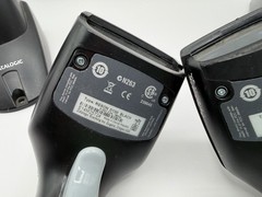2 x Datalogic Heron D130 Black Handheld Barcode Scanner with Stand WORKS!