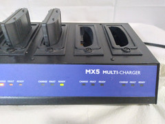 LXE MX5 Multi-Charger, 6-Slot Battery Charger w/ Instruction Manual & Power Cord