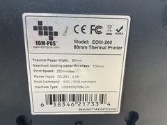 EOM-200 – POS Thermal Receipt Printer – 80mm -Lot of 3- JUA1320