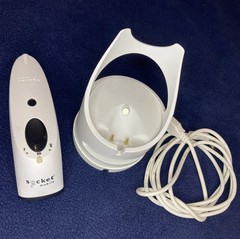 Socket Mobile S740 2D Barcode Scanner + White Charging Dock for Shopify